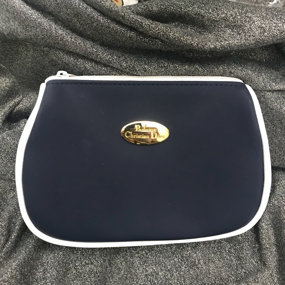 Christian Dior  parfums cosmetic bag.